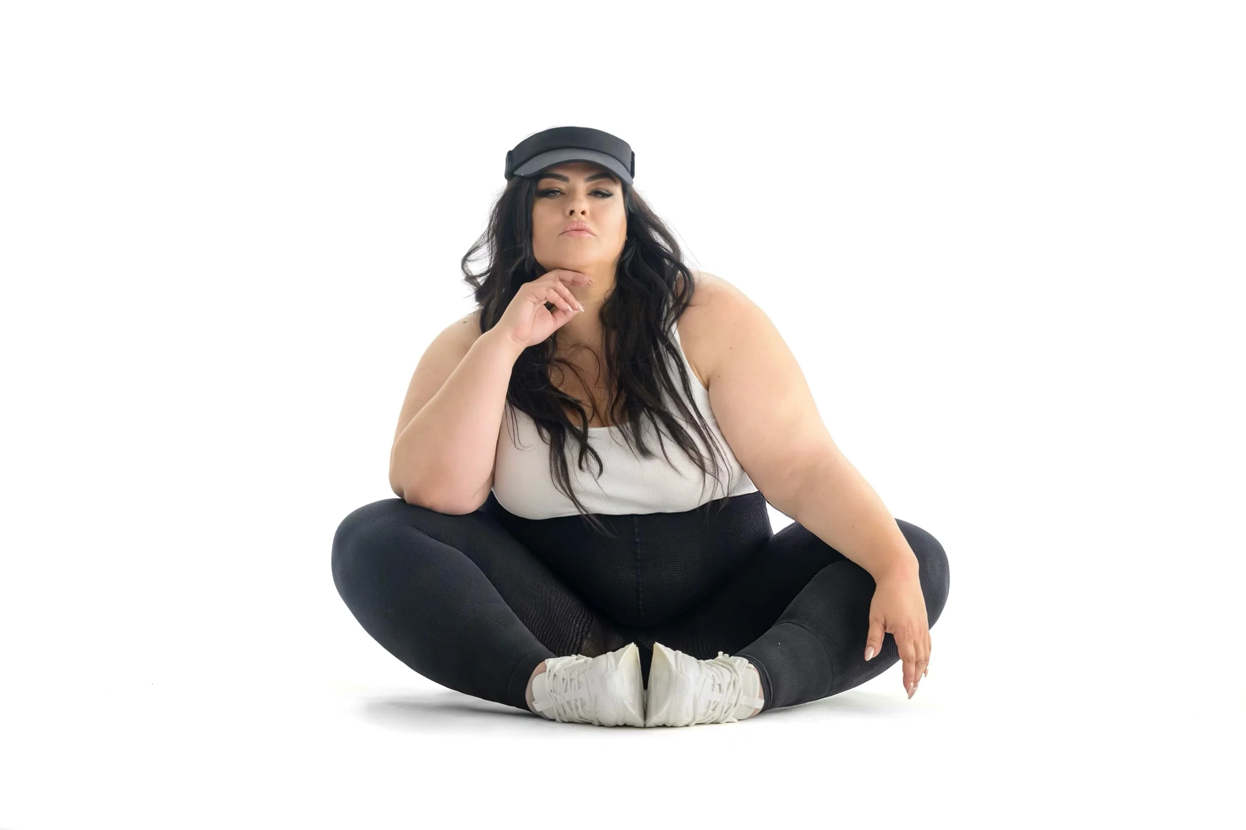 Woman wearing BE YOU Tonic